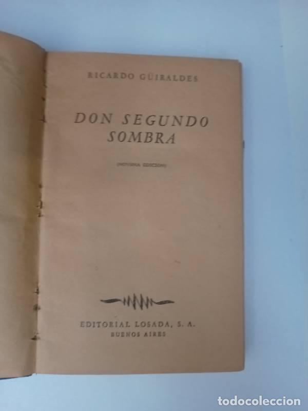 Libros: Don segundo sombra - Ricardo Guiraldes - Foto 1