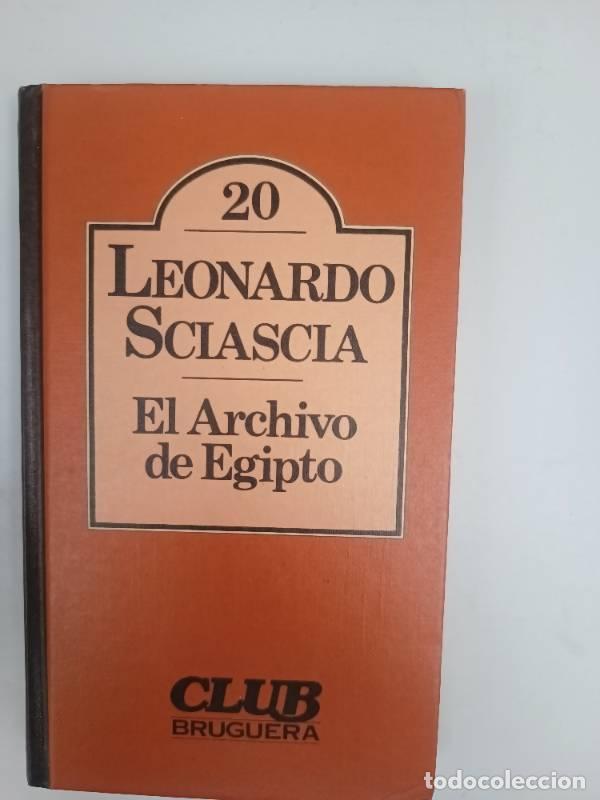 Libros: El archivo de Egipto - Leonardo Sciascia - Foto 1