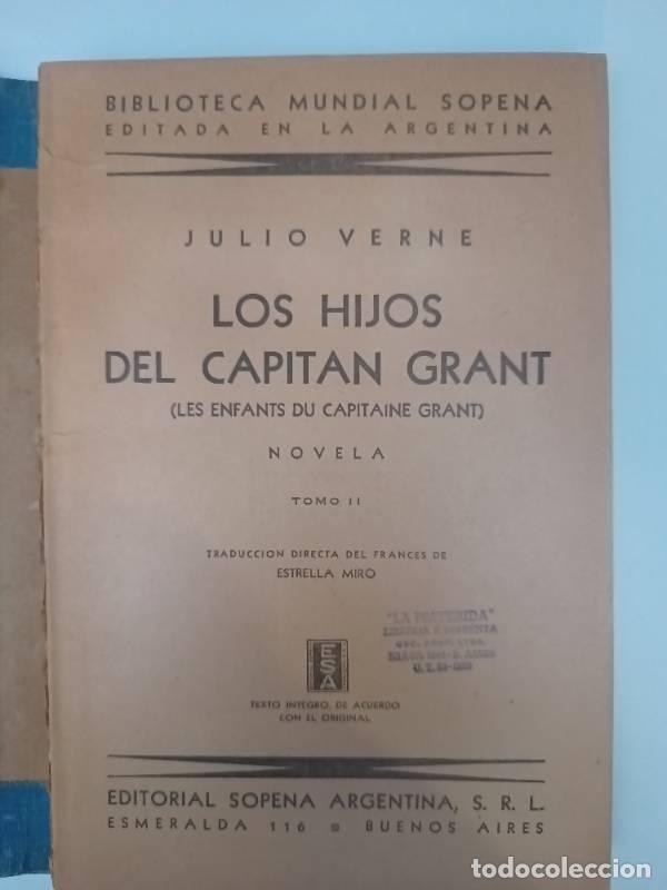 Libros: Los hijos del capit&aacute;n grant - Julio Verne