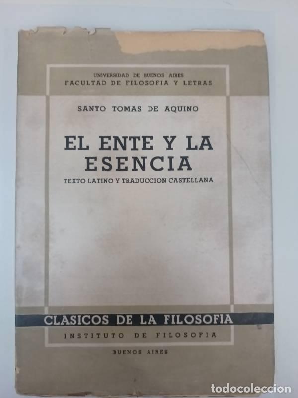 Libros: El ente y la esencia - Santo Tomas de Aquino - Foto 1