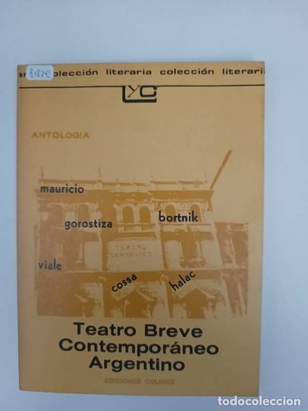 Livros em segunda m&atilde;o: Teatro breve contempor&aacute;neo argentino - sin datos
