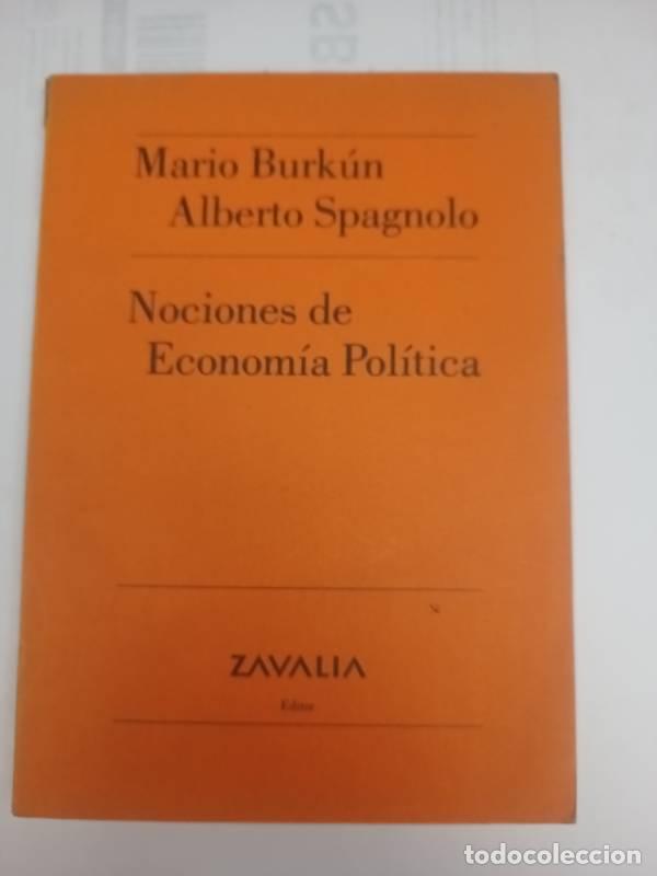 Bücher: Nociones de economía política - Mario E. Burkun