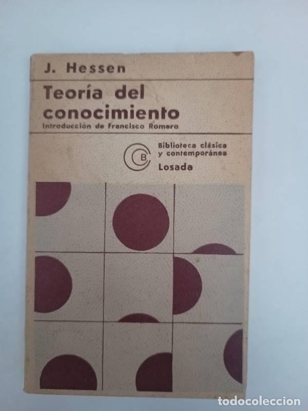 Libros: Teor&iacute;a del conocimiento - J. Hessen - Foto 1