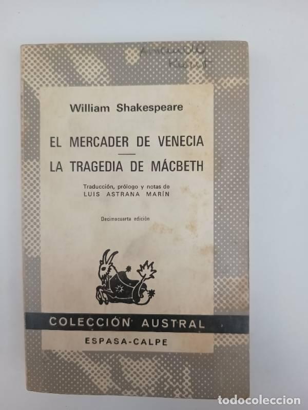 Libros: El mercader de Venecia - William Shakespeare - Foto 1
