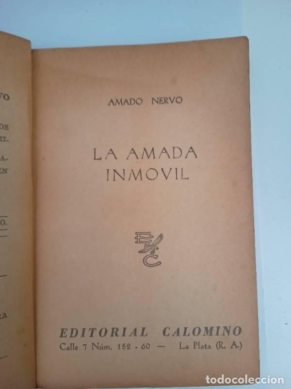 Libros: La amada inmovil - Amado Nervo - Foto 1