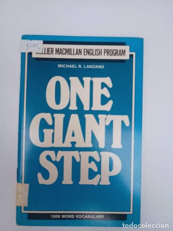 Libros: One giant step - Michael Lanzano - Michael Lanzano - Foto 1