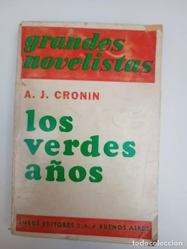 Libros: Los verdes a&ntilde;os - A.J. Cronin - Foto 1