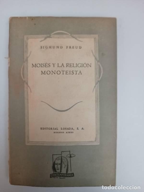 Libros: Mois&eacute;s y la religi&oacute;n monoteista - Sigmund Freud - Foto 1