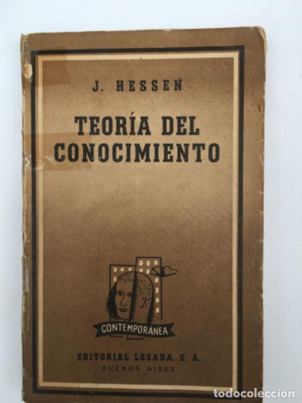 Libros: Teor&iacute;a del conocimiento - J. Hessen - Foto 1