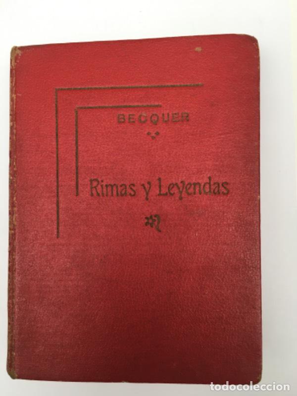 Libros: Rimas y leyendas - Gutavo Adolfo Becquer - Foto 1