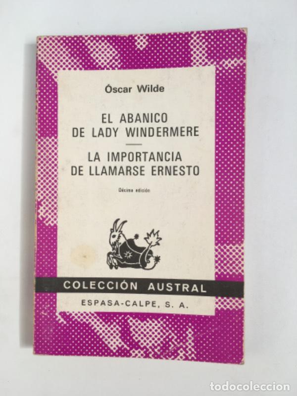 Libros: El Abanico De Lady Windermere - Oscar Wilde - Foto 1