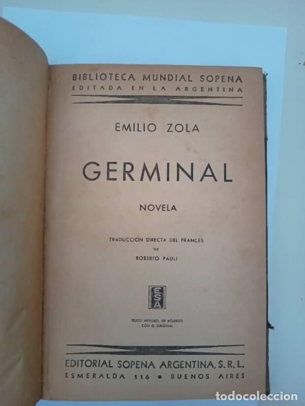 Libros: Germinal - Emilio Zola - Emilio Zola - Foto 1