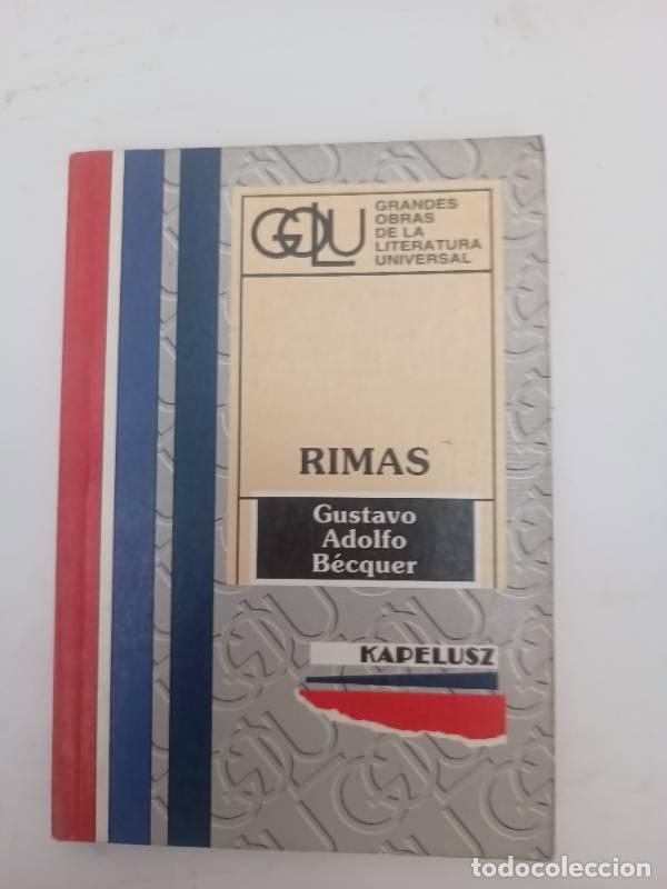 Libros: Rimas - Gustavo Adolfo Becquer - Gustavo Adolfo Becquer - Foto 1