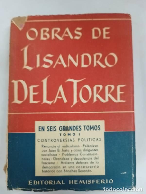 books: Obras de lisandro de la torre I - Lisandro de la Torre