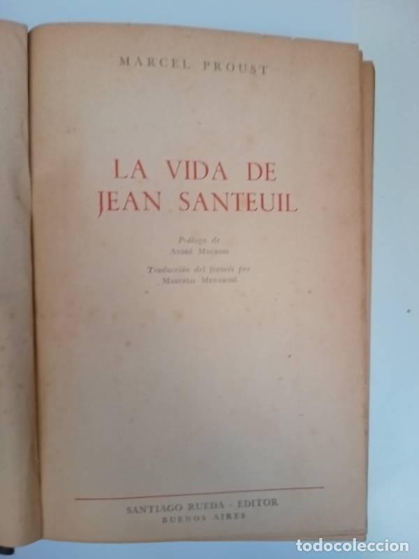 Libros: La vida de Jean Santeuil - Marcel Proust - Foto 1