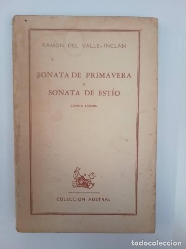 Libros: Sonata de primavera y sonata de est&iacute;o - Ramon del valle inclan - Foto 1