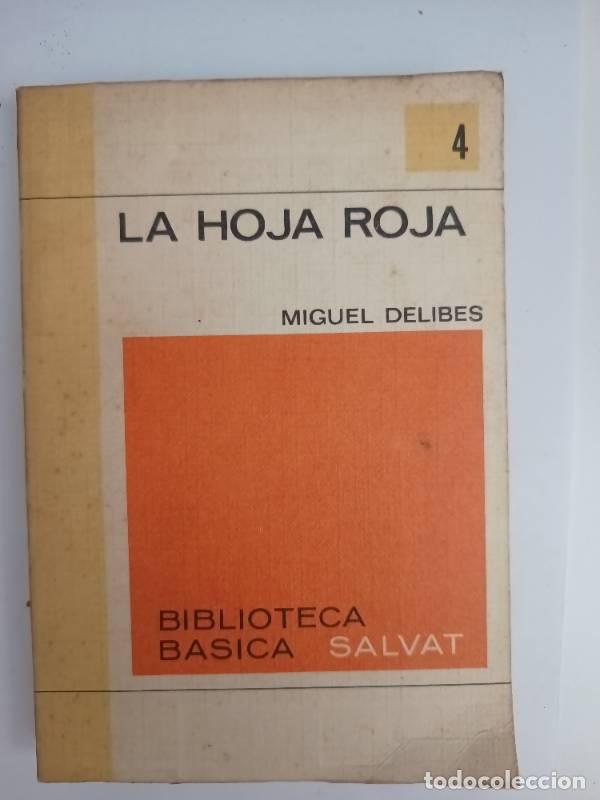 Libros: La hoja roja - Miguel Delibes - Foto 1
