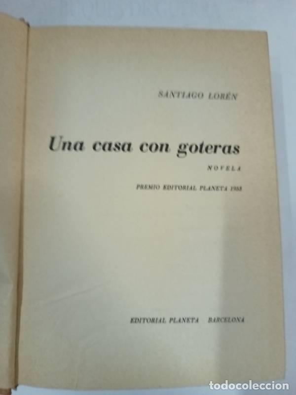 Libros: Una casa con goteras - Santiago Loren - Foto 1