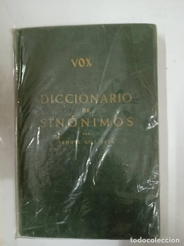 Libros: Diccionario de sinonimos - Samuel Gili Maya - Foto 1