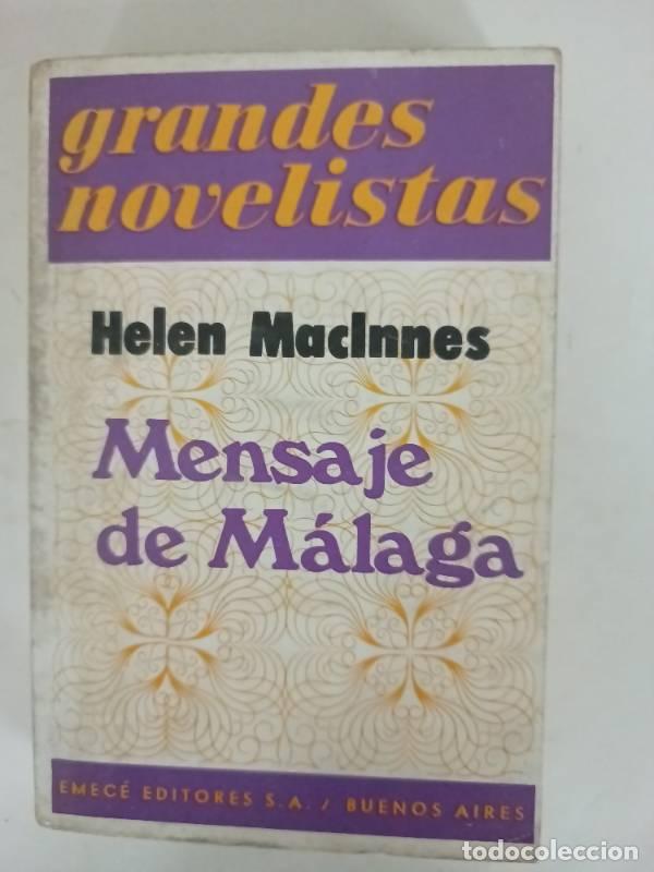 Libros: Mensaje de Malaga - Helen MacInnes - Foto 1