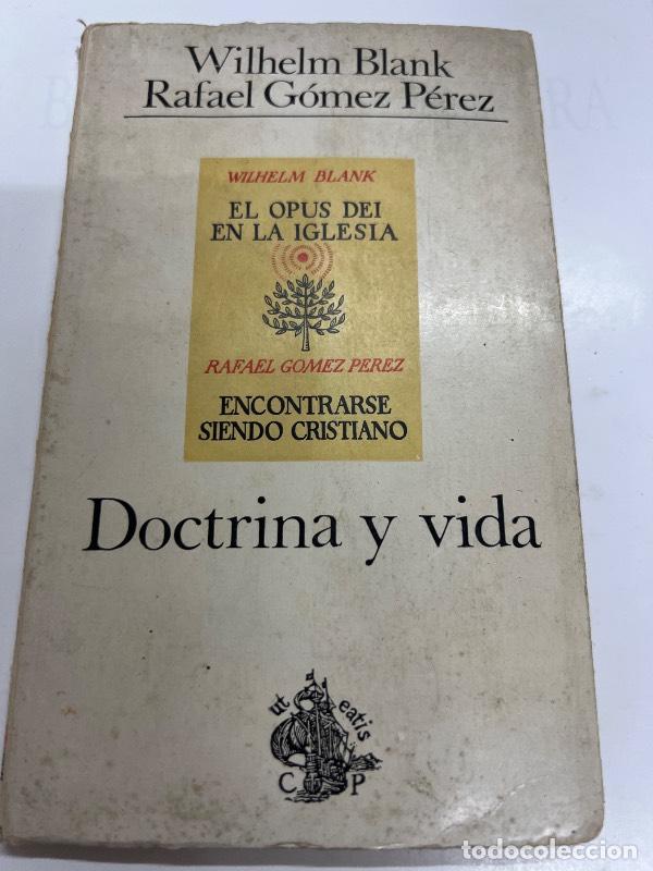 Libros: Doctrina y vida - Wilhelm blank - Foto 1