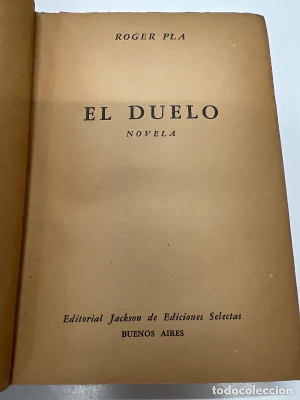 Libros: El duelo - Roger Pla - Foto 1