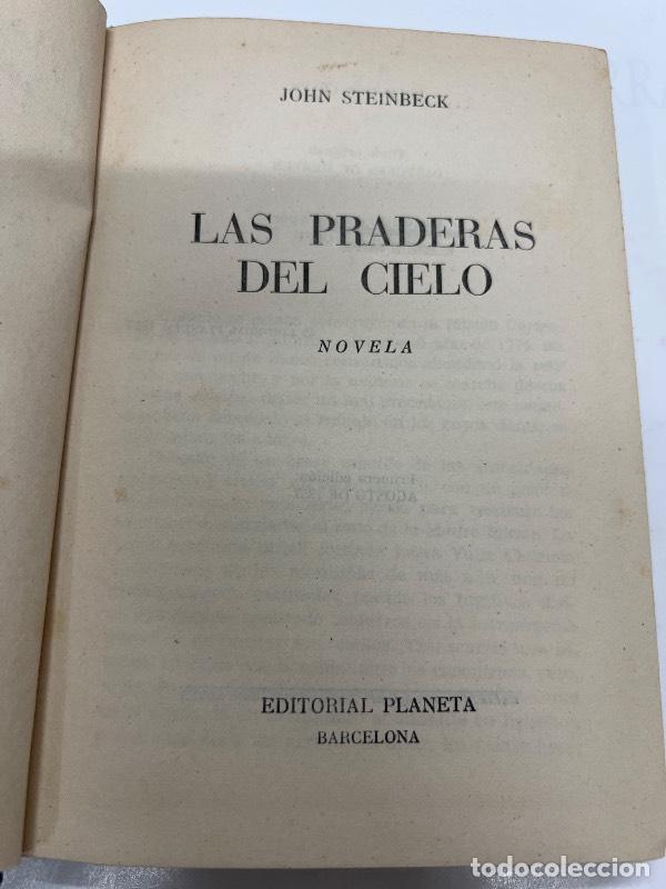 Libros: Las praderas del cielo - John Steinbeck - Foto 1