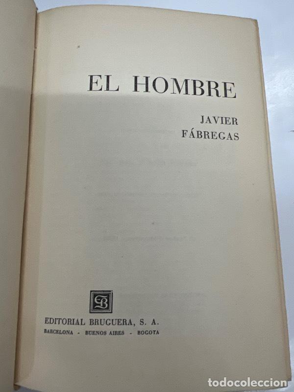 Libros: El hombre - Javier Fabregas - Foto 1