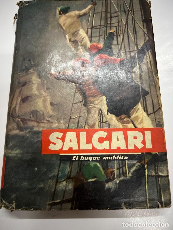 Libros: El buque maldito - Salgari - Foto 1