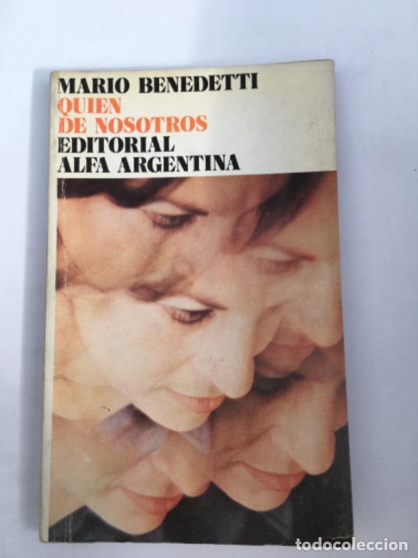 Libros: Quien de nosotros - Mario Benedetti - Foto 1