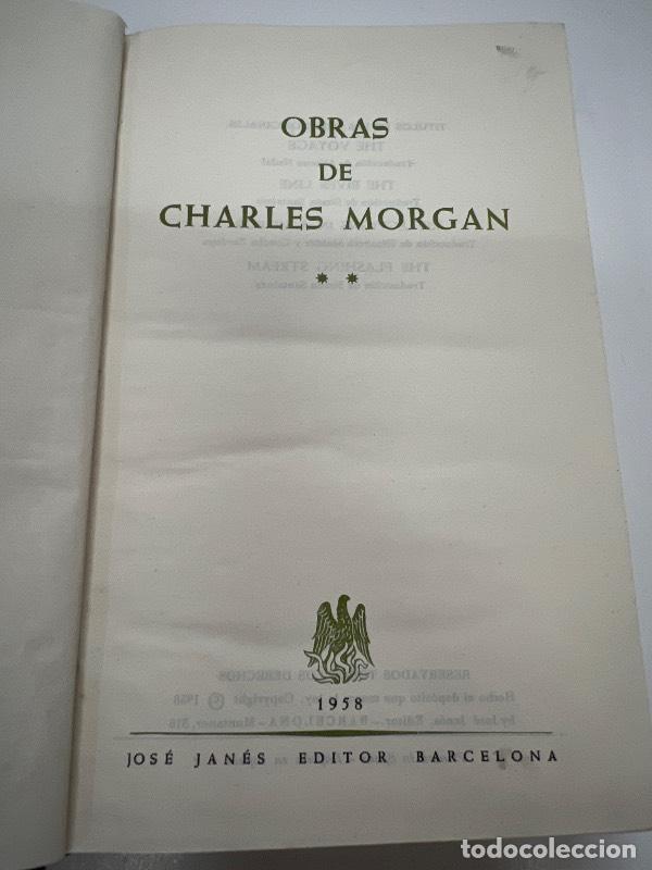 Libros: Obras de Charles Morgan II - Charles Morgan - Foto 1