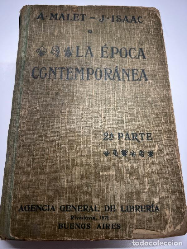 Libros: La epoca contemporanea - A. Mallet - Foto 1