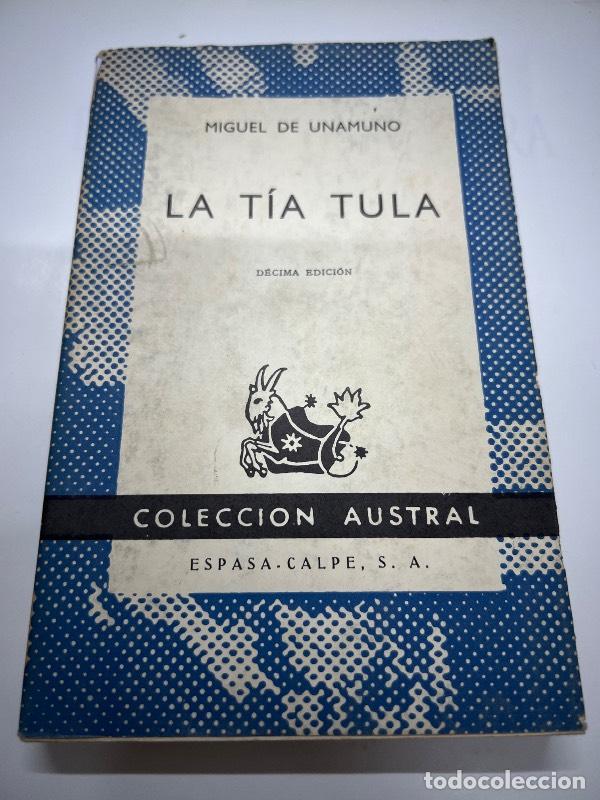 Libros: La tia tula - Miguel de Unamuno - Foto 1