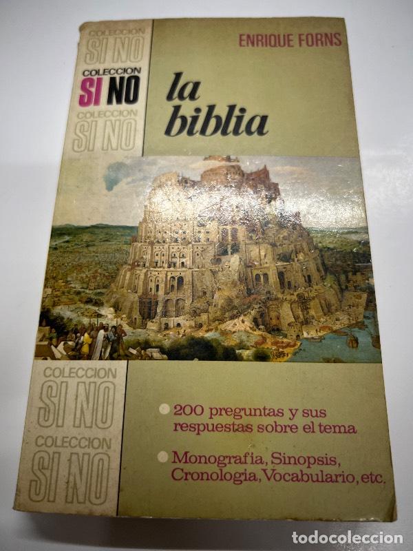 Libri di seconda mano: La biblia - Enrique Forns
