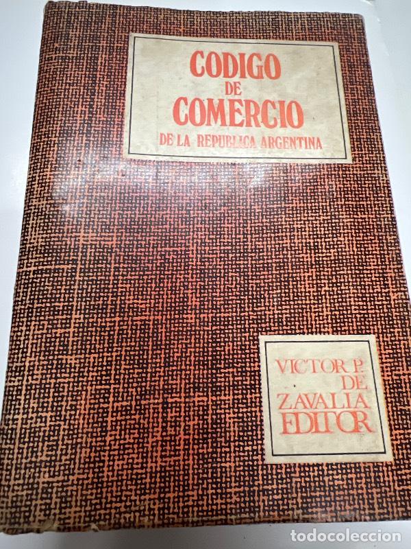 Libri di seconda mano: Codigo de comercio de la republica argentina - Varios autores