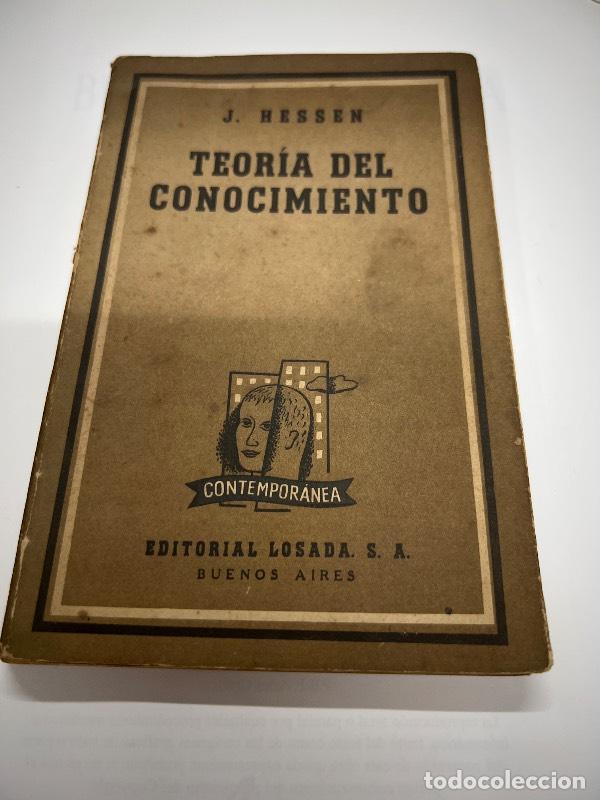 Libros: Teoria del conocimiento - J. Hessen - Foto 1