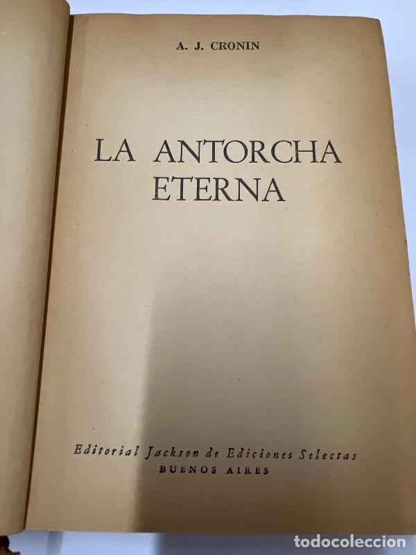 Libros: La antorcha eterna - A.J. Cronin - Foto 1