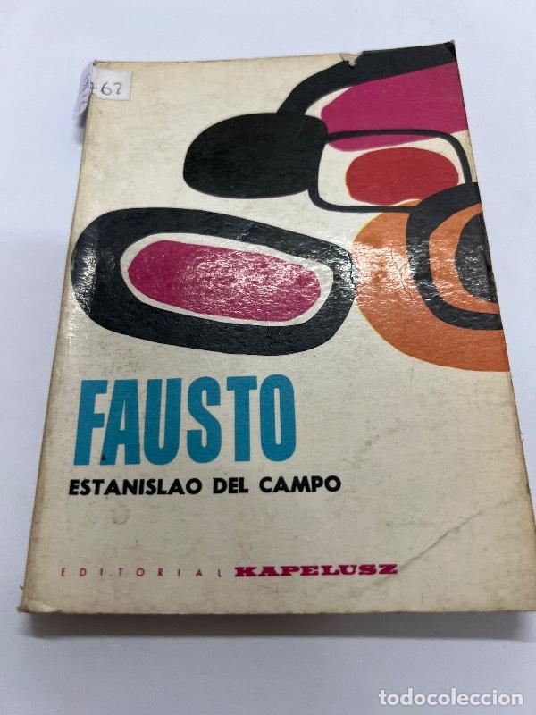 Libros: Fausto - Estanislao del campo - Foto 1