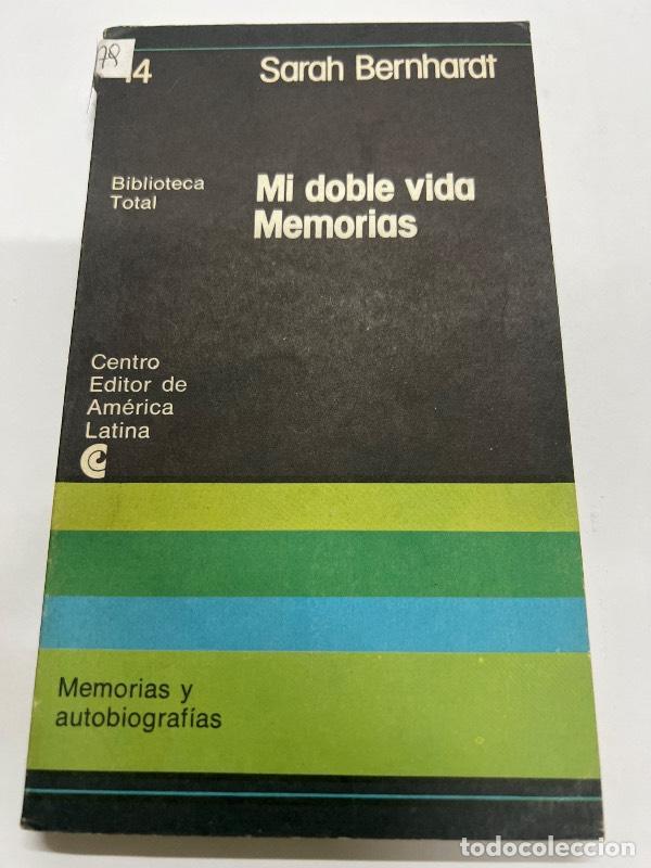 Livros em segunda m&atilde;o: Mi doble vida memorias - Sarah Bernhardt