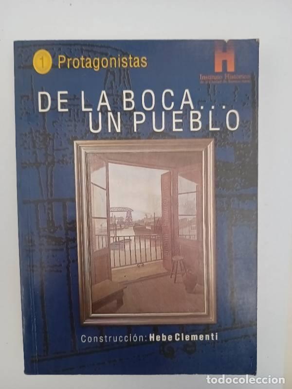 Livros em segunda m&atilde;o: De la boca...un pueblo - Hebe Clementi