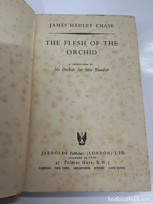 Livros em segunda m&atilde;o: The flesh of the orchid - James Chase