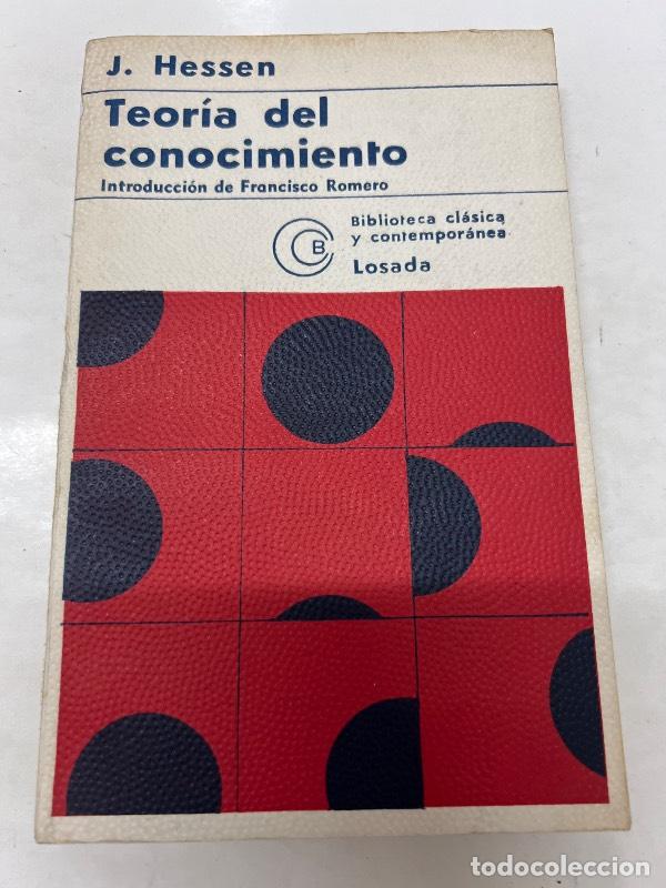 Libros: Teoria del conocimiento - J. Hessen - Foto 1