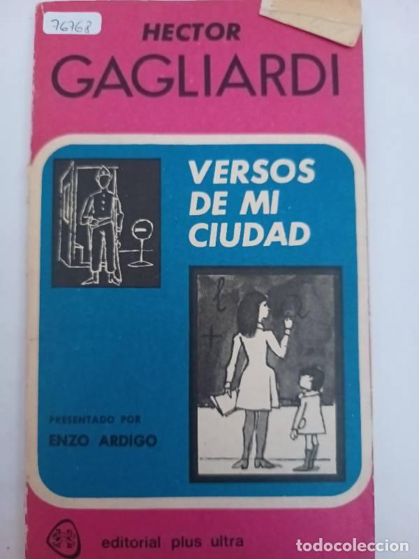 Libros: Versos de mi ciudad - Hector Gagliardi - Foto 1