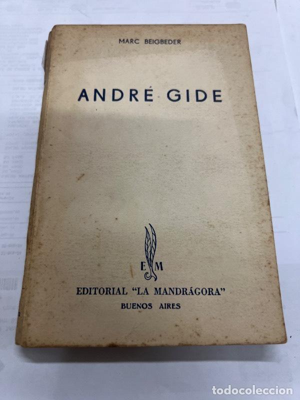 Libros: Andre gide - Marc Beigbeder - Foto 1