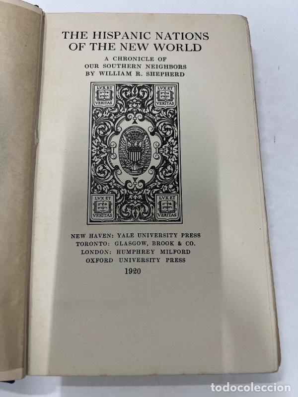 B&uuml;cher: The hispanic nations of the new world - Shepherd, W.R.