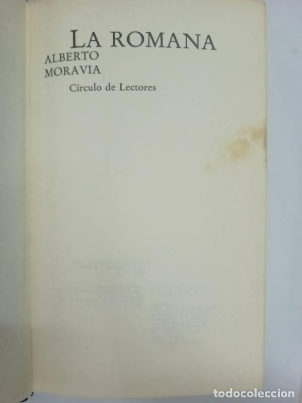 books: La romana - Moravia, Alberto