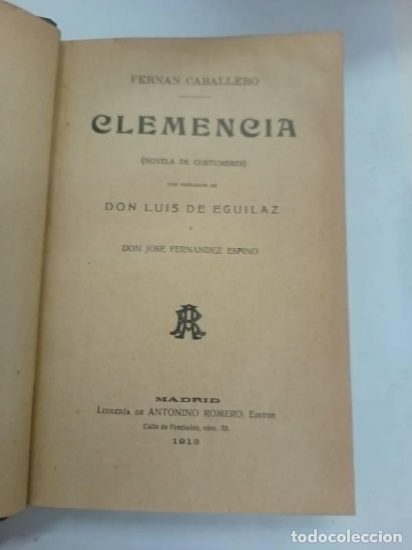 Libros: Clemencia - Fernan Caballero - Foto 1