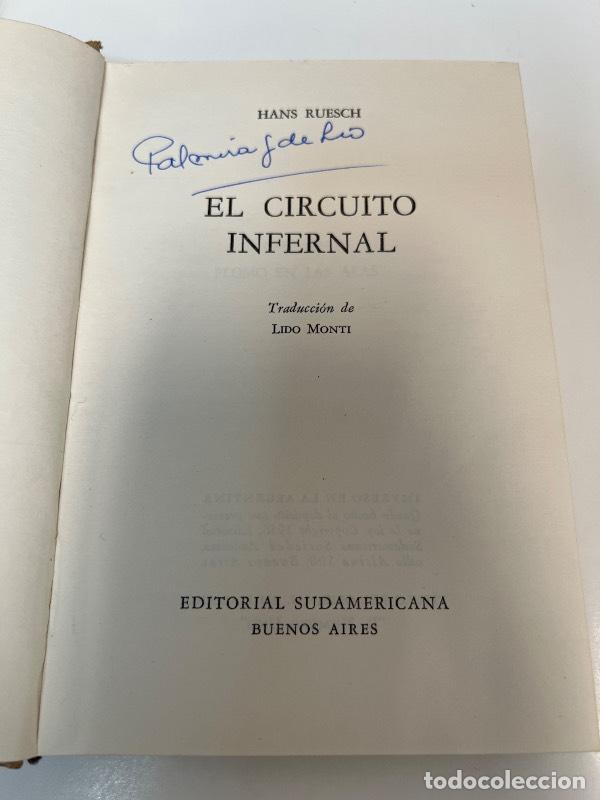 Libros: El circuito infernal - Hans Ruesch - Foto 1
