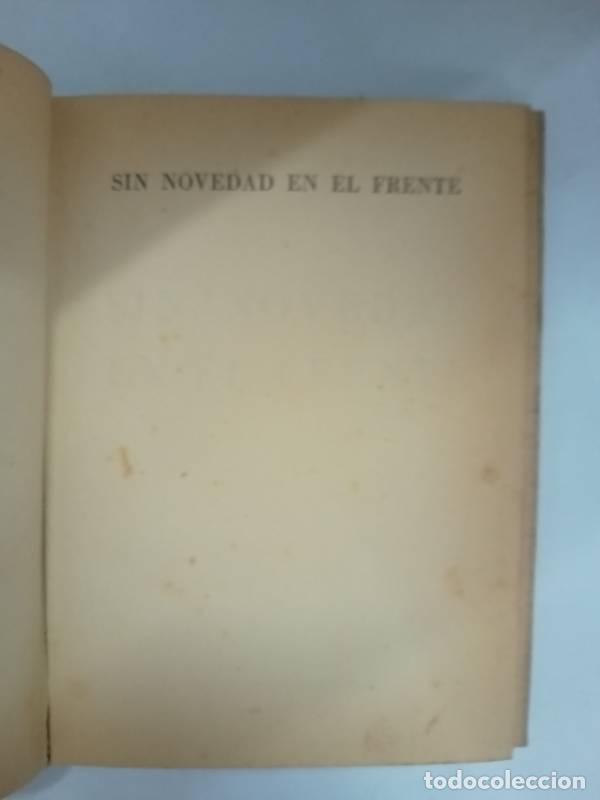 Libri di seconda mano: Sin novedad en el frente - Erich Maria Remarque
