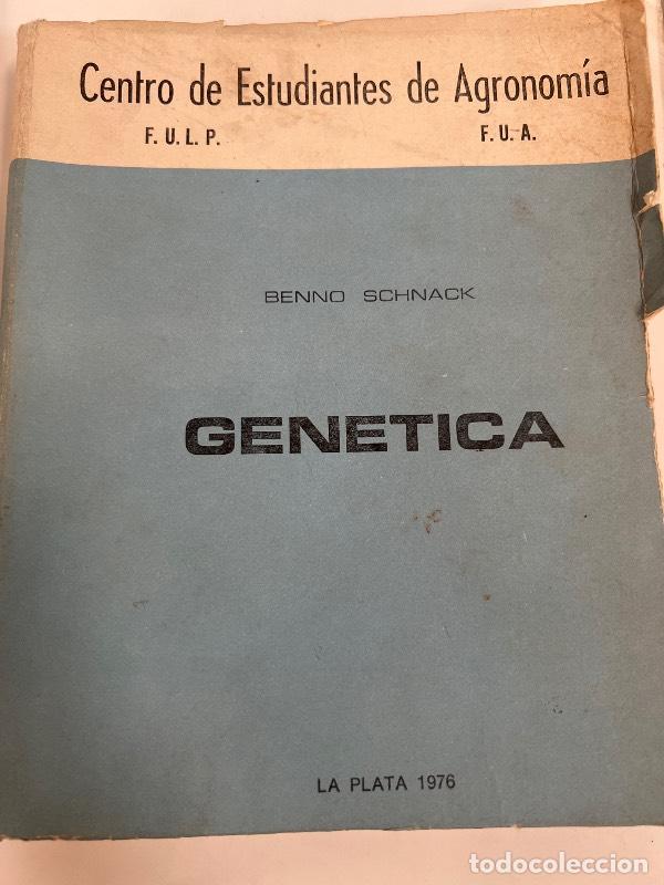 Libros: Genetica - Benno Schnack - Foto 1